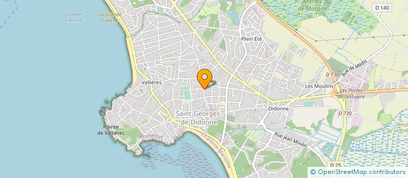 localisation de l'entreprise MONSIEUR SEBASTIEN BUSSON  SAINT-GEORGES-DE-DIDONNE