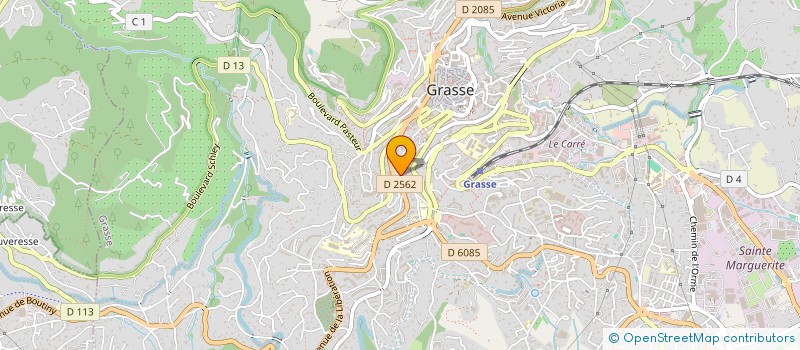 localisation de l'entreprise MONSIEUR SEBASTIEN BUSSY à GRASSE
