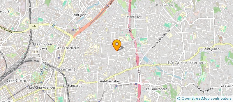 localisation de l'entreprise MONSIEUR SEBASTIEN CABALLERO à MARSEILLE