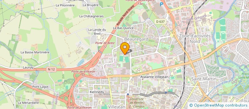 localisation de l'entreprise MONSIEUR SEBASTIEN CABIOCH à RENNES