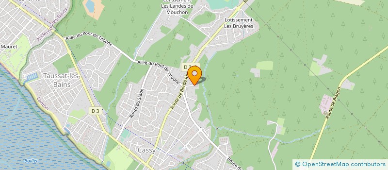 localisation de l'entreprise MONSIEUR SEBASTIEN CABRERO  LANTON