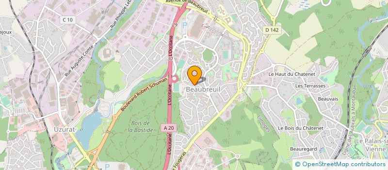 localisation de l'entreprise MONSIEUR SEBASTIEN CABRIMOL à LIMOGES