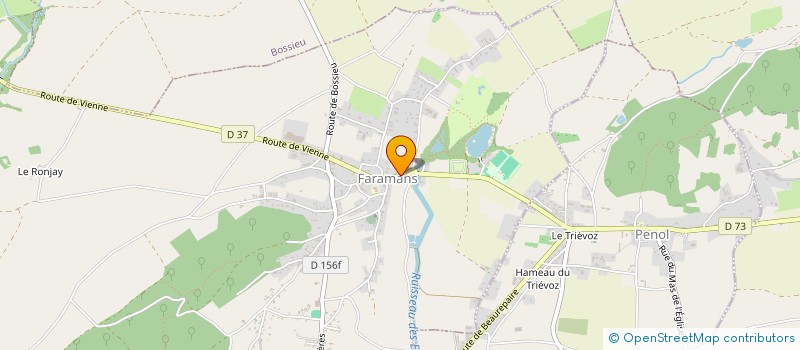 localisation de l'entreprise MONSIEUR SEBASTIEN CACHET  FARAMANS