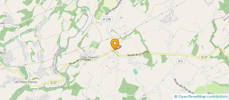 localisation de l'entreprise MONSIEUR SEBASTIEN CADET  FILLIERE