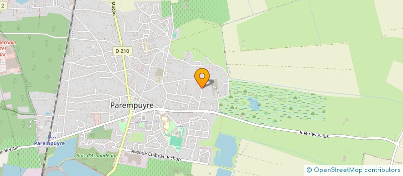 localisation de l'entreprise MONSIEUR SEBASTIEN CADIC  LE HAILLAN