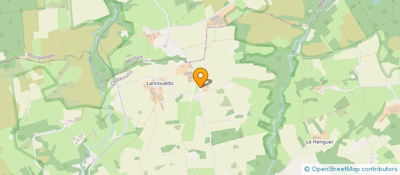 localisation de l'entreprise MONSIEUR SEBASTIEN CADIOU  SCRIGNAC