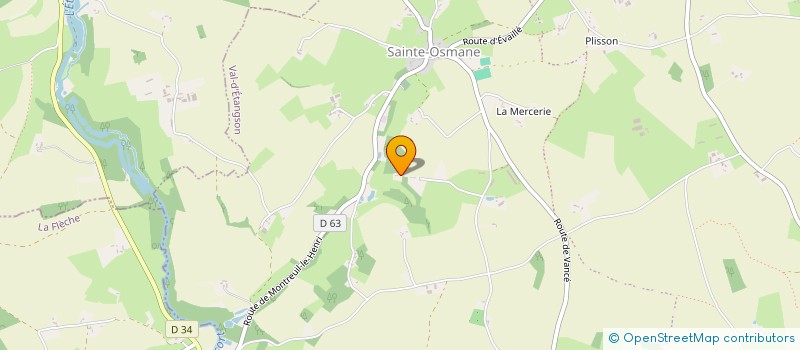 localisation de l'entreprise MONSIEUR SEBASTIEN CADRAN  VAL-D'ETANGSON