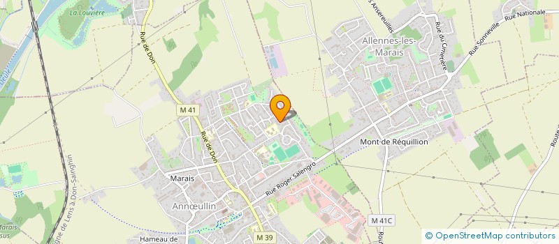 localisation de l'entreprise MONSIEUR SEBASTIEN CADRESSEN  ANNULLIN