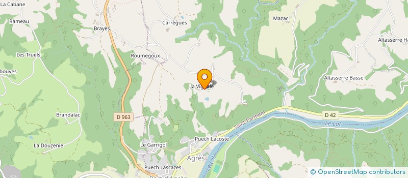 localisation de l'entreprise MONSIEUR SEBASTIEN CAHORS  SAINT-PARTHEM