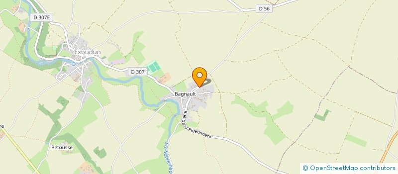 localisation de l'entreprise MONSIEUR SEBASTIEN CAIL  EXOUDUN