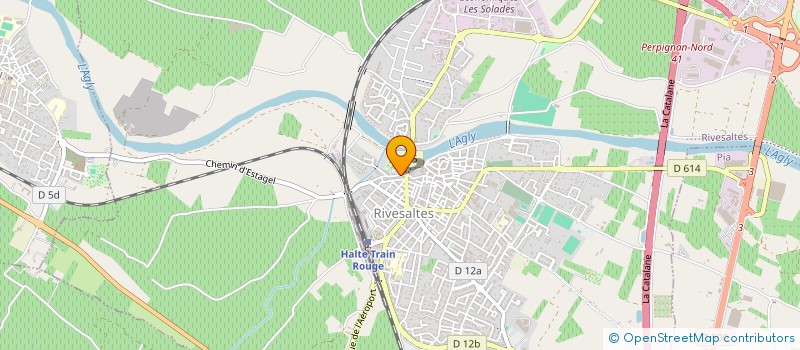 localisation de l'entreprise MONSIEUR SEBASTIEN CALA  RIVESALTES