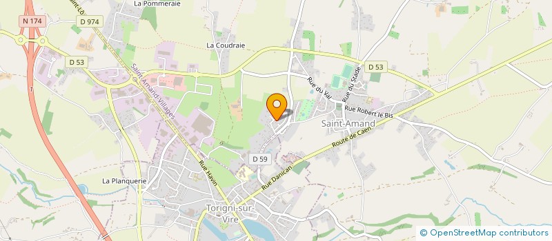 localisation de l'entreprise MONSIEUR SEBASTIEN CALCA  LE MESNIL-ROBERT