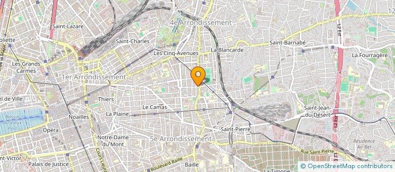 localisation de l'entreprise MONSIEUR SEBASTIEN CALVANI à MARSEILLE