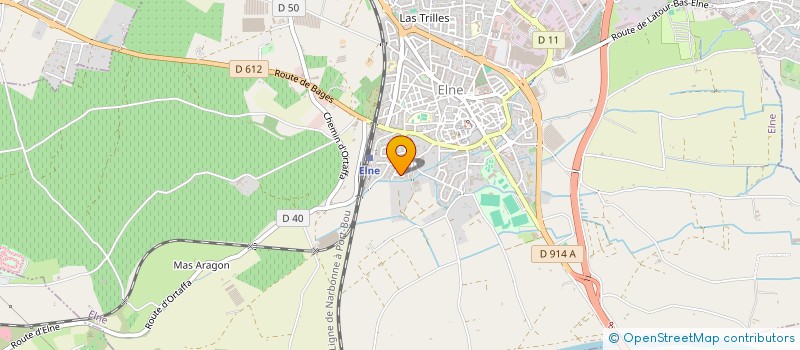 localisation de l'entreprise MONSIEUR SEBASTIEN CALVO  ELNE