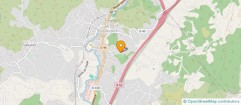 localisation de l'entreprise MONSIEUR SEBASTIEN CAMBRIELS  ROQUEVAIRE