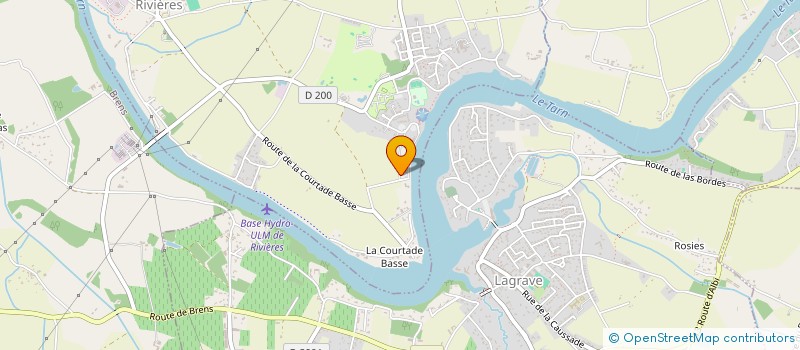 localisation de l'entreprise MONSIEUR SEBASTIEN CAMER  RIVIERES