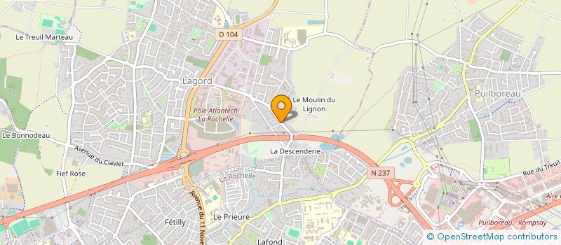 localisation de l'entreprise MONSIEUR SEBASTIEN CAMILLE  LAGORD