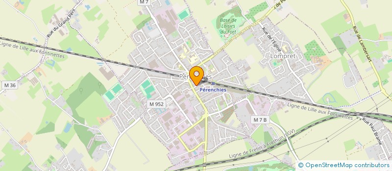 localisation de l'entreprise MONSIEUR SEBASTIEN CAMUS  PERENCHIES