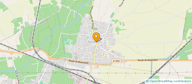 localisation de l'entreprise MONSIEUR SEBASTIEN CANO  REDESSAN