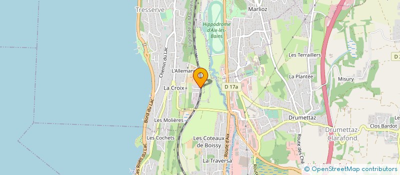 localisation de l'entreprise MONSIEUR SEBASTIEN CANTY  TRESSERVE