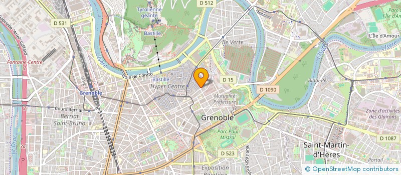 localisation de l'entreprise MONSIEUR SEBASTIEN CAPELLE à GRENOBLE