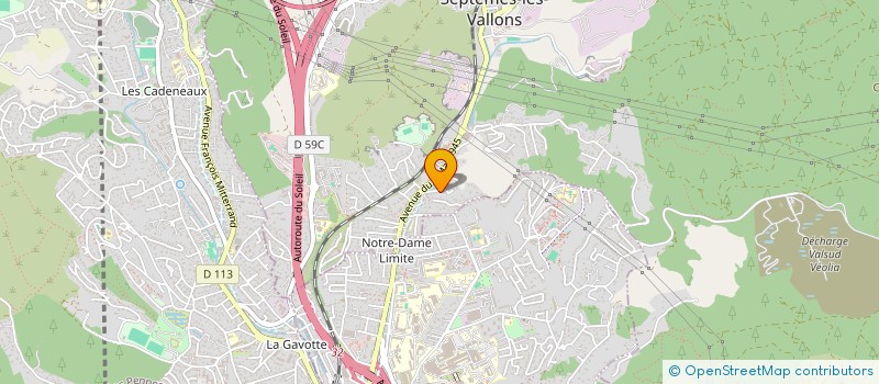 localisation de l'entreprise MONSIEUR SEBASTIEN CAPLANIS à SEPTEMES-LES-VALLONS