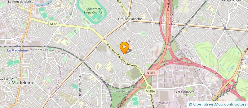 localisation de l'entreprise MONSIEUR SEBASTIEN CAPPOEN à MARCQ-EN-BARŒUL