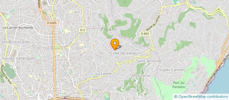 localisation de l'entreprise MONSIEUR SEBASTIEN CAPRON à CANNES