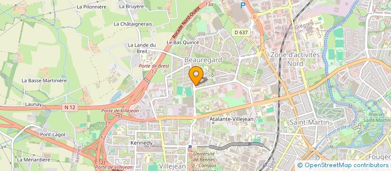 localisation de l'entreprise MONSIEUR SEBASTIEN CARAES à RENNES
