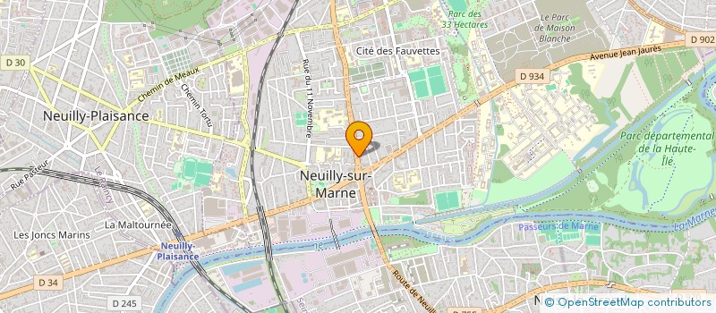 localisation de l'entreprise MONSIEUR SEBASTIEN CARANTON à NEUILLY-SUR-MARNE
