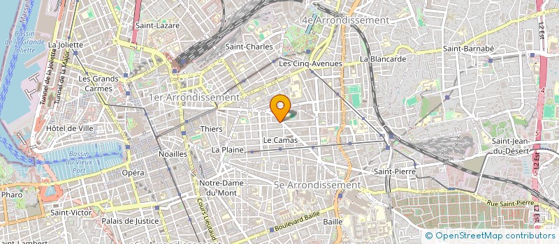 localisation de l'entreprise MONSIEUR SEBASTIEN CARAYOL à MARSEILLE