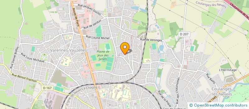 localisation de l'entreprise MONSIEUR SEBASTIEN CARCEL à COULANGES-LES-NEVERS