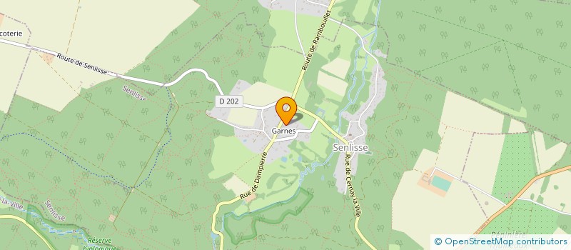 localisation de l'entreprise MONSIEUR SEBASTIEN CARCREFF  CELLE-LES-BORDES (LA)