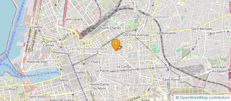 localisation de l'entreprise MONSIEUR SEBASTIEN CARDI à MARSEILLE