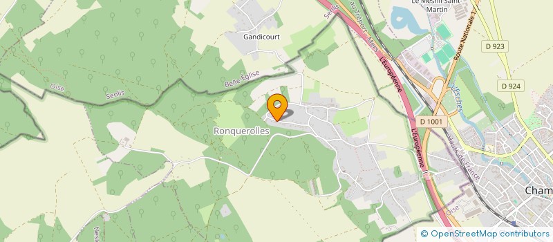 localisation de l'entreprise MONSIEUR SEBASTIEN CARDON  RONQUEROLLES