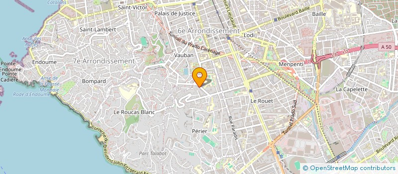 localisation de l'entreprise MONSIEUR SEBASTIEN CARIEN à MARSEILLE