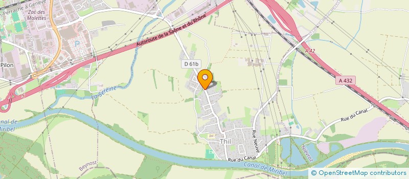 localisation de l'entreprise MONSIEUR SEBASTIEN CARLIN  THIL