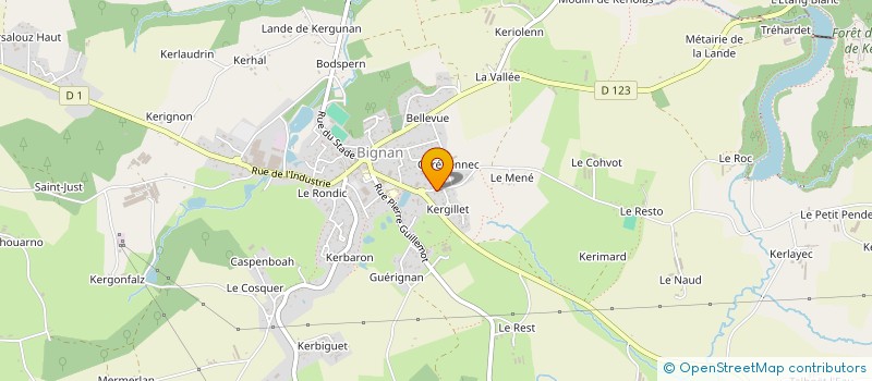 localisation de l'entreprise MONSIEUR SEBASTIEN CARO à BIGNAN