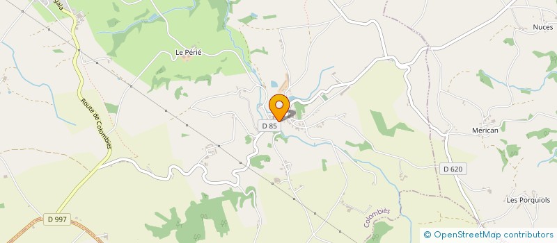 localisation de l'entreprise MONSIEUR SEBASTIEN CARRAT  COLOMBIES