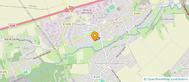 localisation de l'entreprise MONSIEUR SEBASTIEN CARRE  VERSON