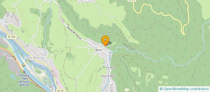 localisation de l'entreprise MONSIEUR SEBASTIEN CARRER  VILLEBOIS