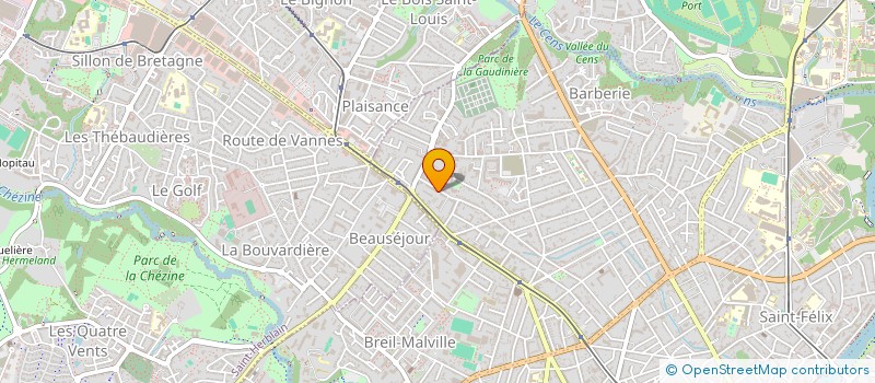 localisation de l'entreprise MONSIEUR SEBASTIEN CARRETERO à NANTES