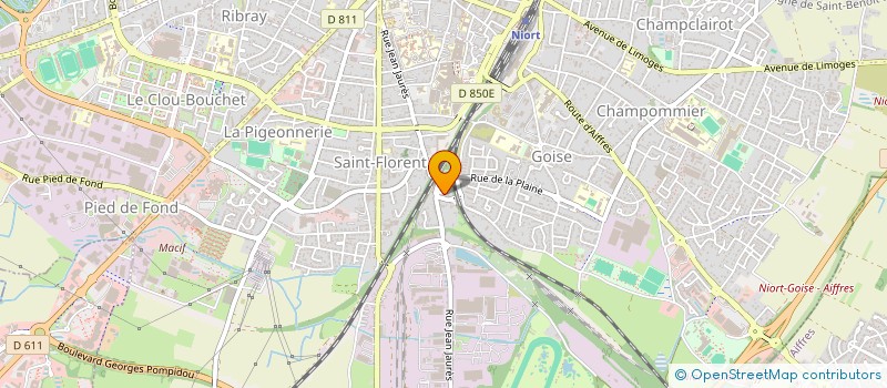 localisation de l'entreprise MONSIEUR SEBASTIEN CASAMAYOU à NIORT