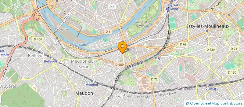 localisation de l'entreprise MONSIEUR SEBASTIEN CASASSUS à ISSY-LES-MOULINEAUX
