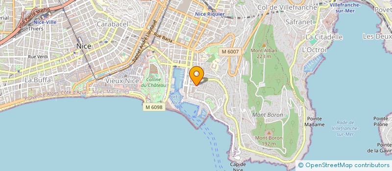 localisation de l'entreprise MONSIEUR SEBASTIEN CASSAN à NICE