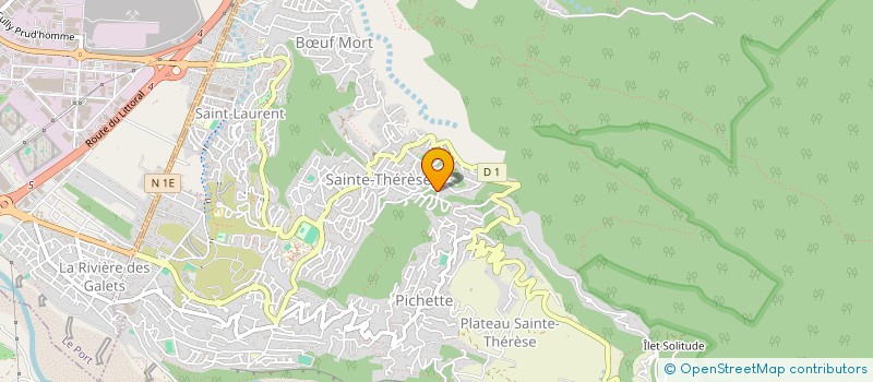 localisation de l'entreprise MONSIEUR SEBASTIEN CASTELLON à LA POSSESSION
