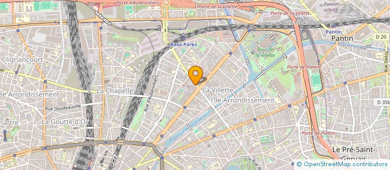 localisation de l'entreprise MONSIEUR SEBASTIEN CASTRIC  PARIS