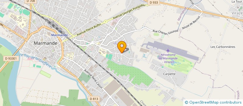 localisation de l'entreprise MONSIEUR SEBASTIEN CASTRILLO  MARMANDE