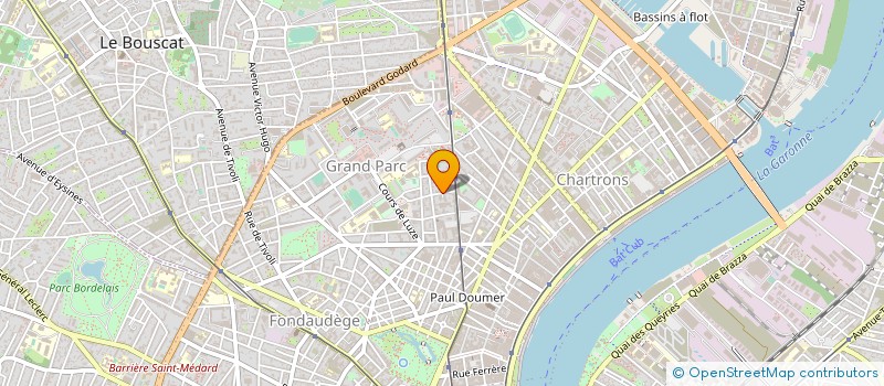 localisation de l'entreprise MONSIEUR SEBASTIEN CATAIL à BORDEAUX