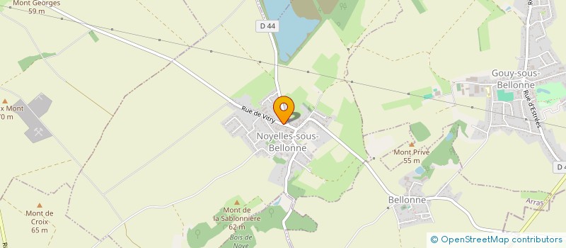 localisation de l'entreprise MONSIEUR SEBASTIEN CATELAIN  QUIERY-LA-MOTTE